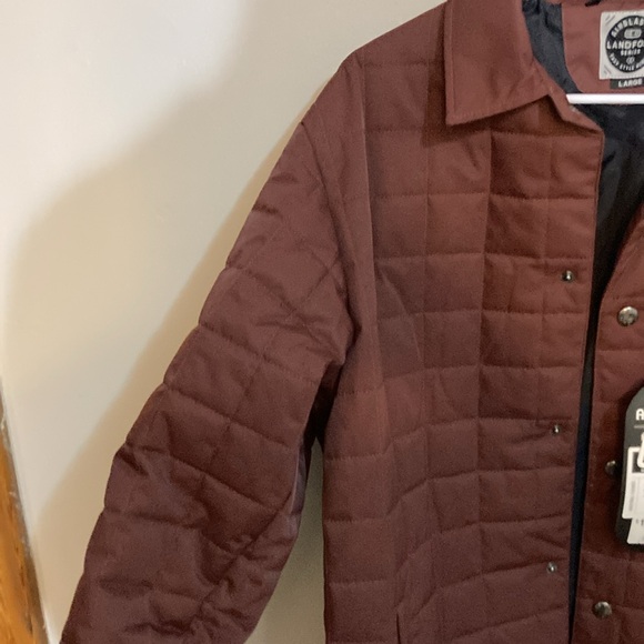 Airblasters puff quilt pattern button jacket NWT large - Picture 4 of 9